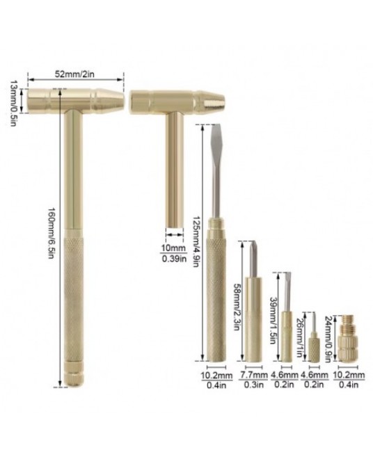 Hamaha Toptan Ticaret | 5 İn 1 Çekiç Tornavida Tamir Seti