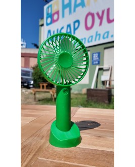 Hamaha Toptan Ticaret | Premium Sessiz Taşınabilir Mini Fan Usb Şarjlı Pervaneli Soğutucu Küçük El Vantilatörü