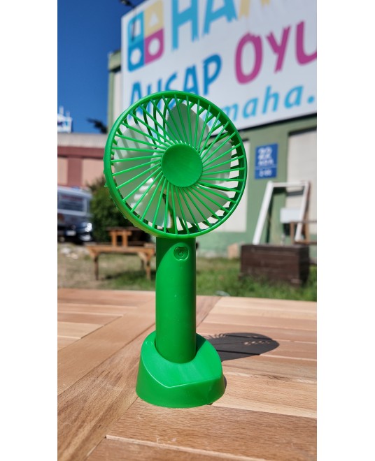 Hamaha Toptan Ticaret | Premium Sessiz Taşınabilir Mini Fan Usb Şarjlı Pervaneli Soğutucu Küçük El Vantilatörü