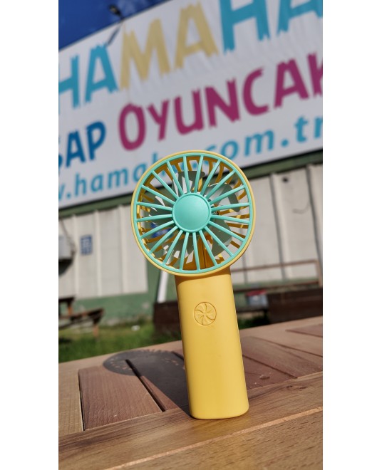 Hamaha Toptan Ticaret | Mini USB Şarj Edilebilir Fan Zarif Kompakt Sarjlı Vantilatör