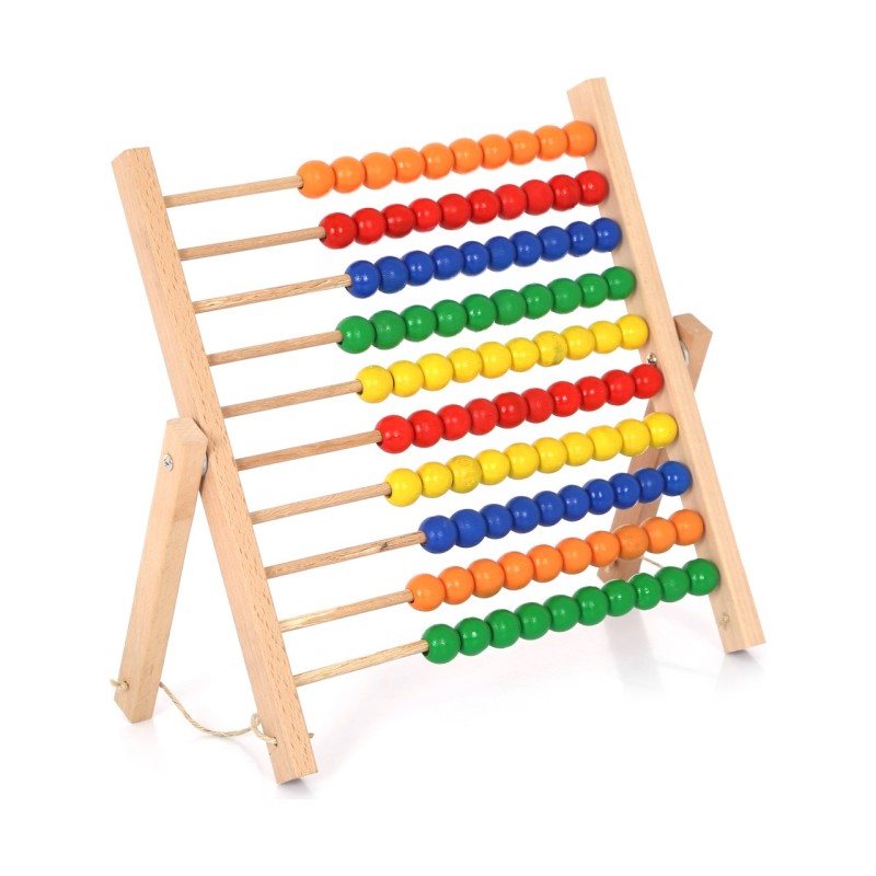 Hamaha Eğitici Ahşap Oyuncak Ahşap Mega Boy Abaküs