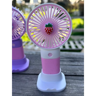 Şarjlı El Fanı Vantilatör Model 3 | Taşınabilir ve Sessiz Soğutma