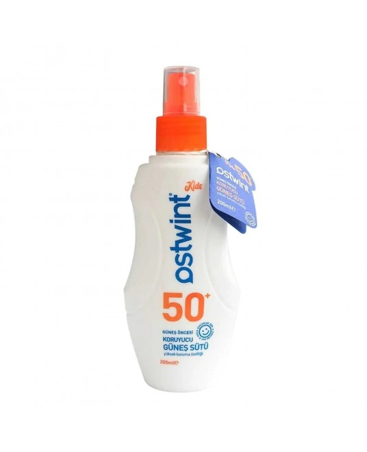 Hamaha Toptan Ticaret | Ostwint Çocuk Koruyucu Güneş Sütü Spf 50 Faktör 200ml