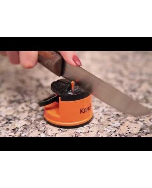 Hamaha Toptan Ticaret | Profesyonel Şefler Için Vantuzlu Bıçak Bileyici A Kalite Ömürlük Bıçak Bileme Aleti Knife Sharpener