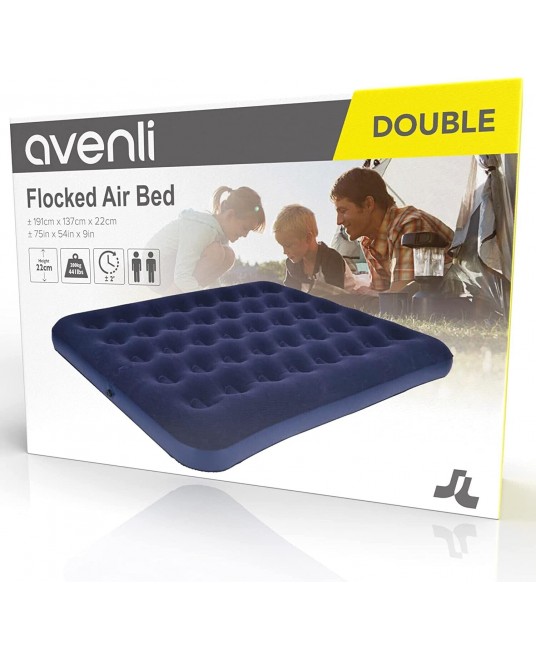 Hamaha Toptan Ticaret | Avenli Çift Kişilik Şişme Yatak | Avenli Single Flocked Inflatable Mattresses